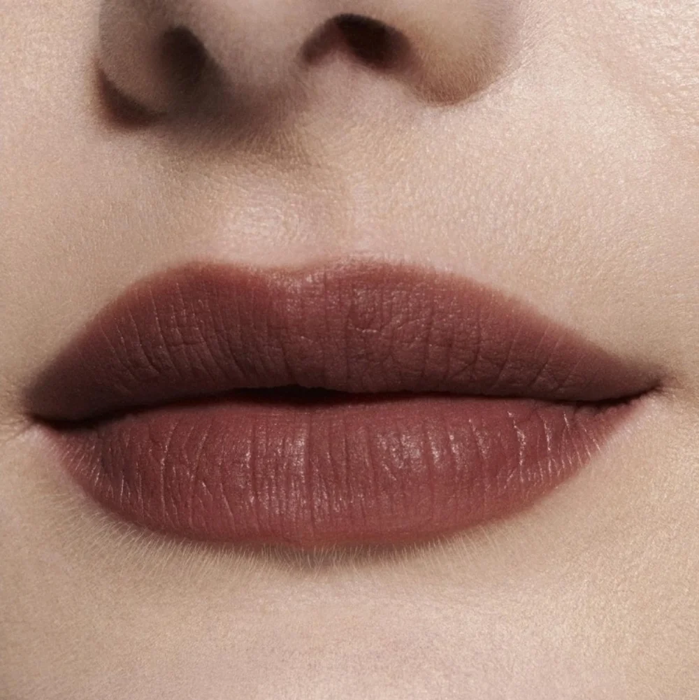 MAC Cosmetics Powder Kiss Liquid Lipsticl Chestnut Warm Brown Brand New In Box